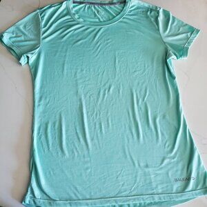 Baleaf Women's Athletic T-shirt, Aqua Size M